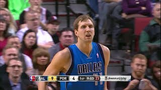 Dirk Nowitzki Full Highlights at Trail Blazers 20131207  30 Points 7 AST Clutch [upl. by Hennie303]