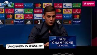 Paulo Dybala a Mundo Leo quotEs difícil jugar con Messiquot [upl. by Ocana]