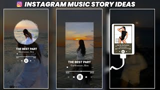 3 Creative Ways To Share Music On Instagram Stories  Using IG App Only [upl. by Folsom]