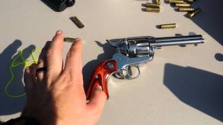 Ruger New Vaquero 357 quotreview and shootingquot [upl. by Alletse]