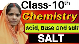 Science class10th chemistry chapter2 Salt acidbase and salt youtubeeducationstudents [upl. by Wildon]