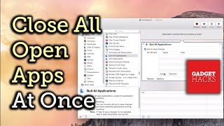 Close All Open Apps with a Single Click on Your Mac HowTo [upl. by Barthel]