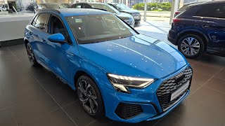 New Audi A3 Sportback TFSI e 2024  Visual Review [upl. by Jeniece]