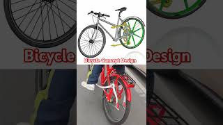 🚲Bicycle Concept Design 📌 bicycle design mechanism cad shorts engineering [upl. by Truitt]