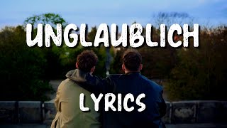 HERO  UNGLAUBLICH Lyrics Lyric Video [upl. by Lessur]