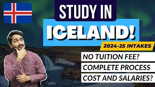 Study In Iceland 202425 Session  Complete Guide For Pakistani Students  Criteria amp Visa Process [upl. by Taro]