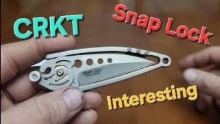 CRKT Snap Lock Nice Little Piece To Add To The Collection [upl. by Riocard]