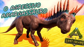 COMO DOMAR UM AMARGASAURUS E TODAS SUAS HABILIDADES  Ark  Survival Evolved [upl. by Templa984]