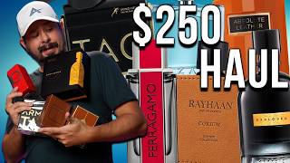 250 Clone Designer amp Niche Fragrance Haul  New Armaf Rayhaan  MORE [upl. by Hares]