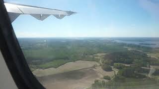 Nordic Regional Airlines ATR 72500 Landing at TamperePirkkala Airport  June 2017 [upl. by Mcnamee]