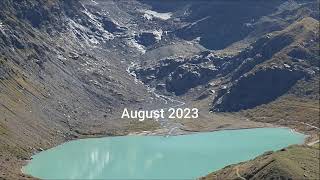 Steingletscher  Vergleich 1991 und 2023 [upl. by Shields152]