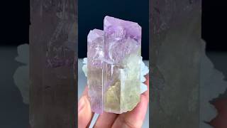 Bicolour Transperant Kunzite Speciman From Afghanistan crystals kunzite specimen [upl. by Menell]