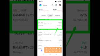 intraday trade groww app  1k profit trading share market  mutual fund [upl. by Brana199]