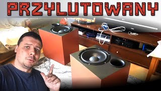 Subwoofer na STX Mega bass 500 WATT x2  cz2 [upl. by Nosraep]