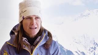 Freeride Weltmeisterin Lorraine Huber aus Lech Zürs am Arlberg [upl. by Libby]