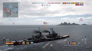 Playing The Albemarle as Cheshire  World of Warships Legends [upl. by Henricks686]