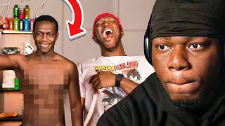 Deji vs KSI 1000000 Bet DOES DEJI HAVE ABS [upl. by Alrac]