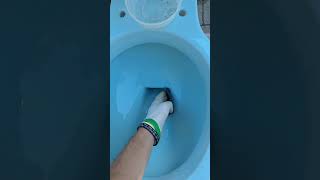 Hard Water Stains Cleaned from Toilet with Acid [upl. by Epilef]