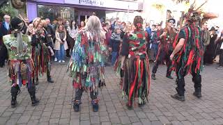 Winterbourn down border Morris  Samhain  Glastonbury 2024 [upl. by Nonnahs400]