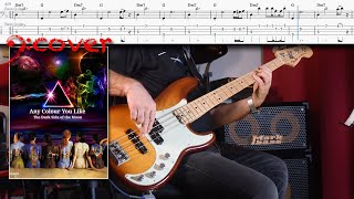 Pink Floyd  Any Colour You Like  Bass Cover with Tabs in 4K [upl. by Eram]