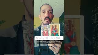 quotO HIEROFANTEquot  Arcano da Jornada do Herói com o Tarot em 1 Minuto  TAROT PSICOLÓGICO [upl. by Idnal]