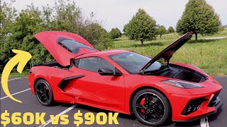 2020 Corvette C8 Trim Level Hands On Comparison 1LT vs 2LT vs 3LT [upl. by Demmahom353]