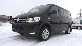 2017 Volkswagen Caravelle T6 20 TDI DSG Start Up Engine and In Depth Tour [upl. by Essirahc]