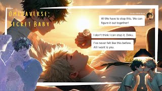 Omegaverse Secret Baby  BAKUDEKU 16  BNHAMHA Texting Story  Part 12 [upl. by Aytnahs]