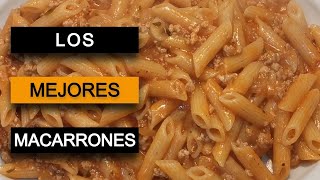 MACARRONES CON CARNE PICADA [upl. by Santa]