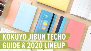 Kokuyo Jibun Techo Guide and 2020 Lineup [upl. by Ennaeel]