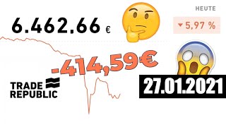 41459€ 👎 AMC NOKIA und Global Clean Energy GEKAUFT  TRADE REPUBLIC Depot vom 27012021 [upl. by Renate825]