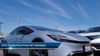 2023 Toyota Prius Prime SE Hatchback Sacramento Roseville Elk Grove Folsom Stockton [upl. by Nnyltak]