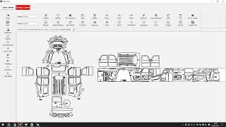 Exclusive Updated 2025 MercedesBenz GClass G500 Template of Auto Cut PPF Software gclassg500 [upl. by Holton459]