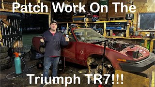 Friday November 1… Patch work on the TR7… Camera man’s first day [upl. by Donielle]