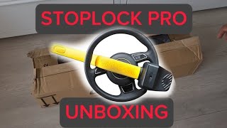 STOPLOCK PRO UNBOXING  Protecting your Car amp Campervan  Steering Wheel Lock Security How to Guide [upl. by Primavera753]