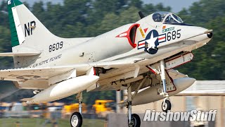 Amazing Jet Warbird Flybys Part 3 [upl. by Georglana845]