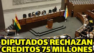 DIPUTADOS RECHAZAN APROBAR CREDITOS 75 MILLONES DE DOLARES PARA IMPLEMENTACIÓN DE PLAZA Y MUSEOS [upl. by Sandon933]