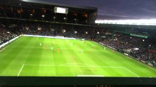 Glasgows Green and White v Dundee United 140112 [upl. by Narda]