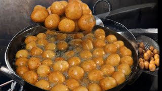 mysore bonda recipe  direct from udupi hotels kitchenAmazing making stylemysoor bhaji25Rs only [upl. by Bria60]