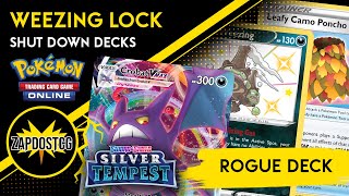 Galarian Weezing Deck With Crobat VMAX LOCKS Lugia VSTAR Pokemon TCG [upl. by Osrick]