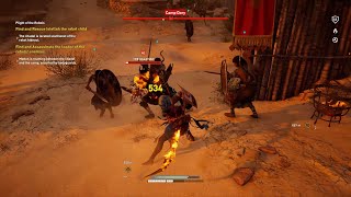 How to kill PhylakesGalatian with the help of rebelsAssassins Creed Origins [upl. by Corena]