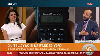 Ekol TV  Prof Dr Ali Murat Kırık  Siber suçluların dijital ayak izleri nasıl takip edilir [upl. by Johan217]