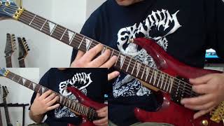 Cannibal Corpse  Inhumane Harvest guitar cover [upl. by Mathe721]