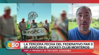 LA TERCERA FECHA DEL FEDERATIVO PAR 3 SE JUGÓ EN EL JOCKEY CLUB MORTEROS1 [upl. by Lamb]