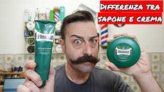 DIFFERENZE Tra Sapone e Crema da Barba  Proraso Verde  Gladio Rasoio Pettine Chiuso [upl. by Gaivn]