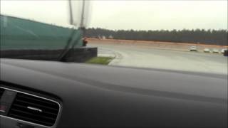 Aquaplaning Test  Continental Tyres at 3mm [upl. by Ndnarb]