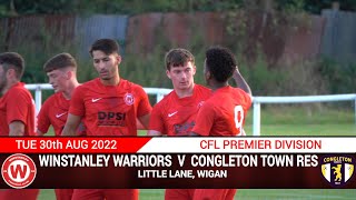 Winstanley Warriors Vs Congleton Town Res 300822 [upl. by Neeluj]