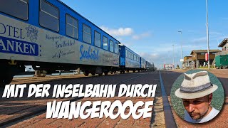 Wangerooge Mit der Inselbahn über die Insel [upl. by Alag]