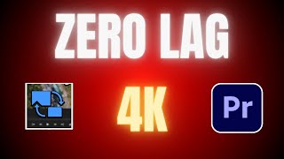 Fix Lag with 4K Videos using Proxies  Premiere Pro Tutorial [upl. by Myriam619]