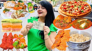 Rs 1000 Street Food Challenge  Food Challenge Mumbai [upl. by Golda]